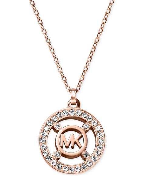 michael kors necklace set|michael kors necklaces for women.